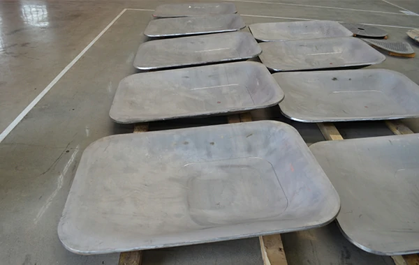 Moulded stainless steel plate