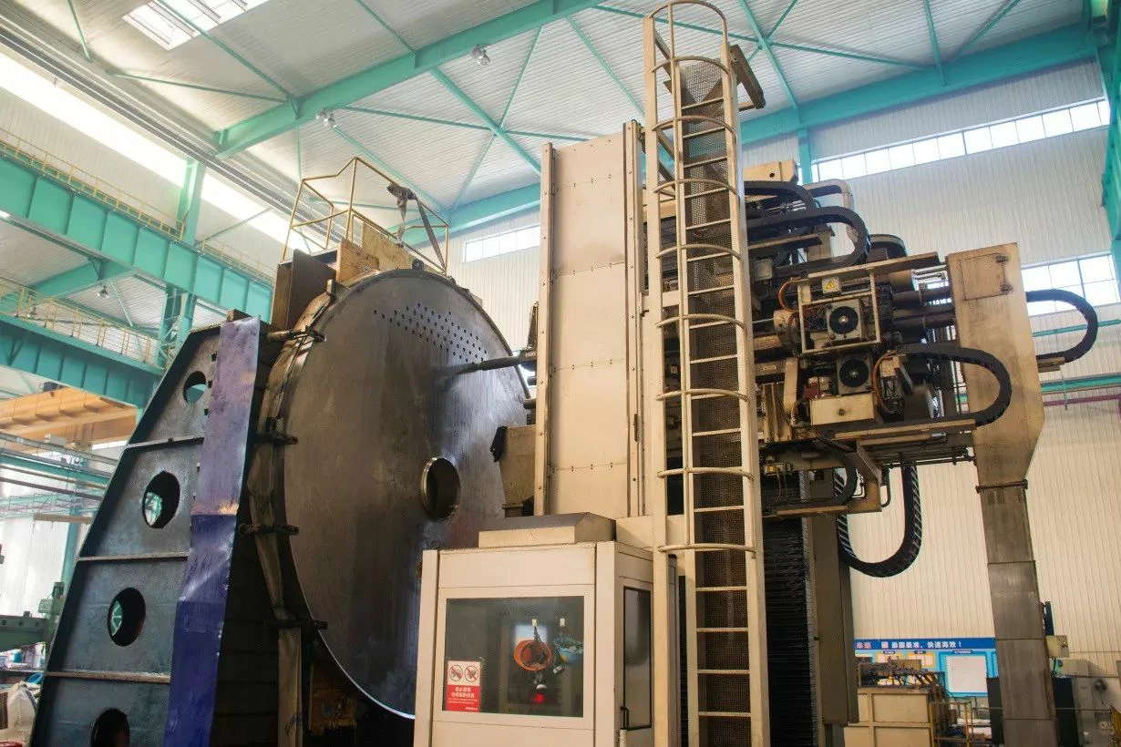 4.6m tube sheet for condenser drilling