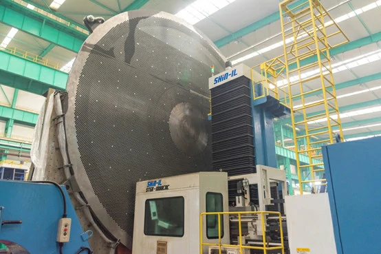 Tube sheet Deep hole drilling