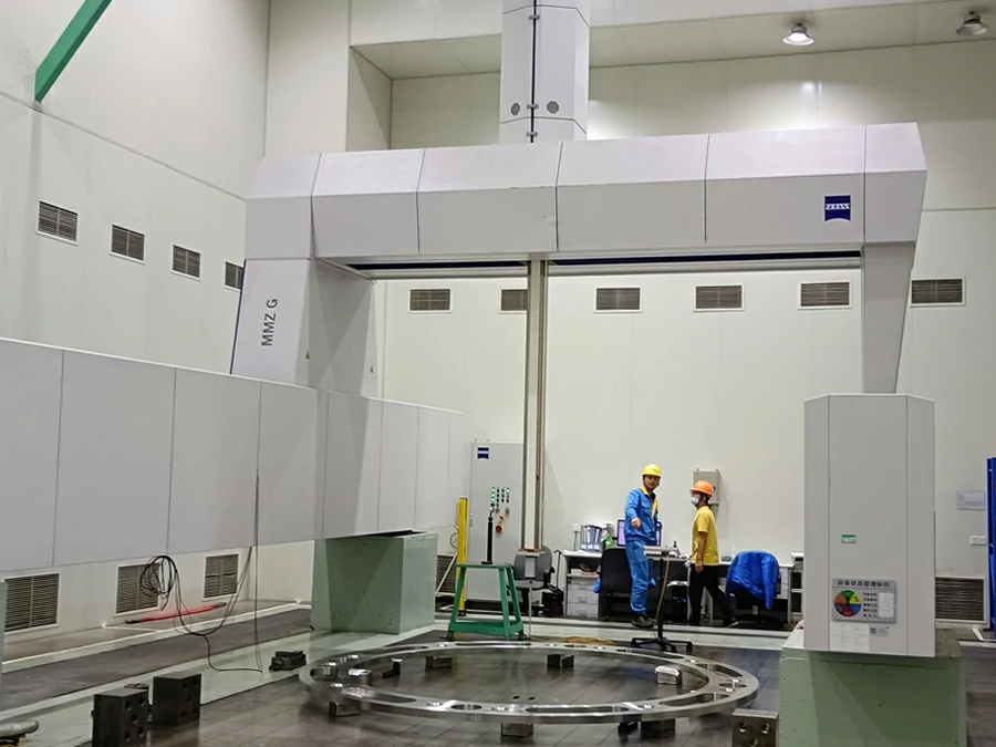 large flanges cmm inspection