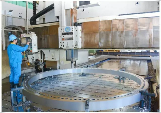 large flanges for wind turbine