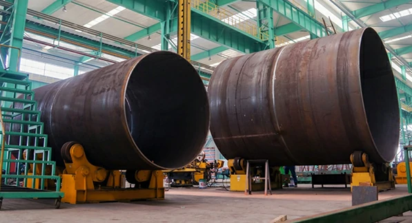 plate rolling for wind tower
