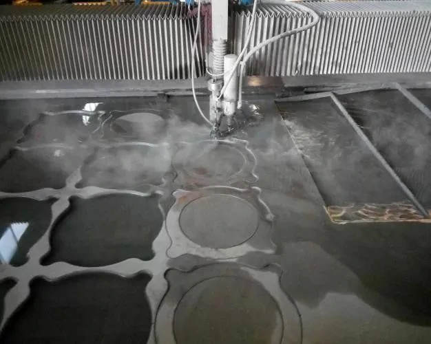 water jet cutting flange