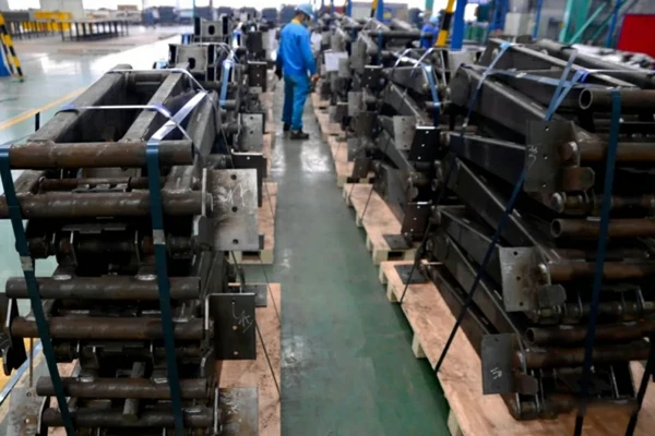 steel weldments for hydraulic unit of trailers
