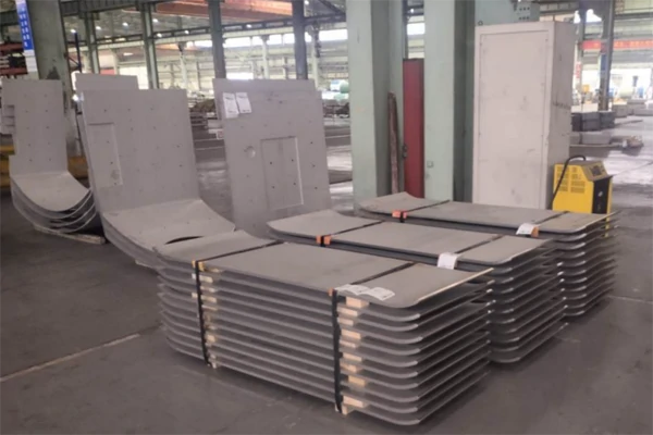 bending parts for textile machinery