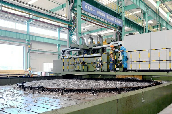 tube sheets and baffles drilling