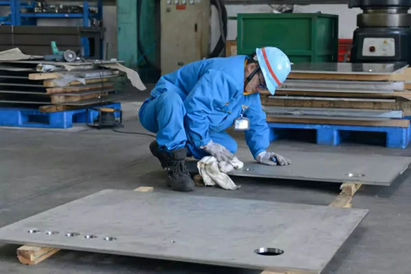metal parts fabrication for vacuum coating equipment