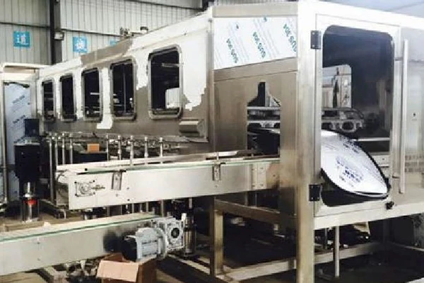 sheet metal assemblies for barreled water production