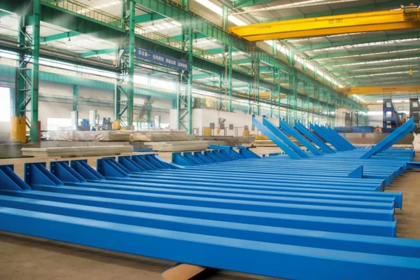 steel structures fabricated for industrial ventilation