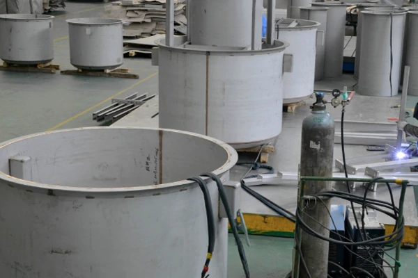 metal components fabrication for water treatment