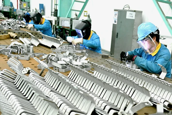 Photovoltaic Bracket fabrication