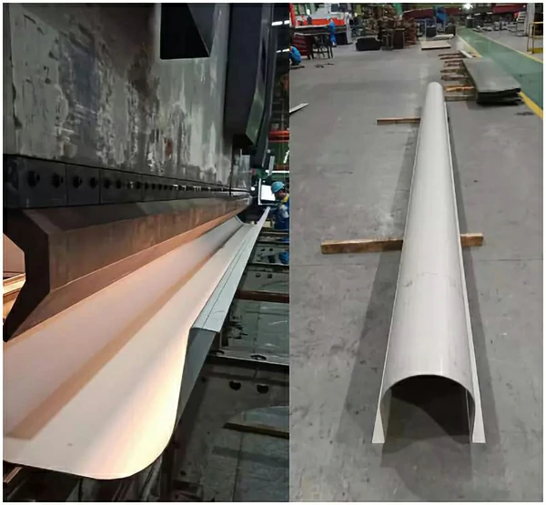 bending components for screw conveyor