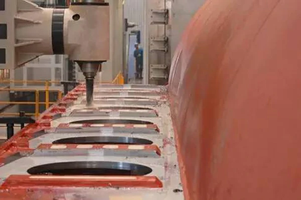 precision machining for pile legs