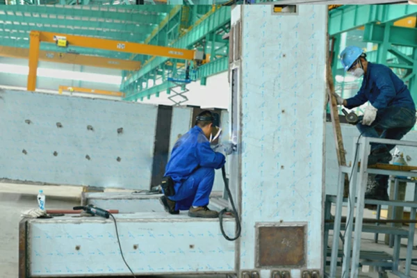stainless steel components welding for paper making
