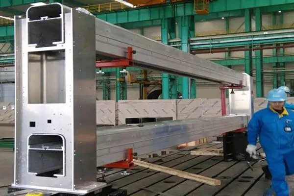 Aluminum scanner frame